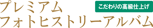 プレミアムフォトヒストリーアルバム